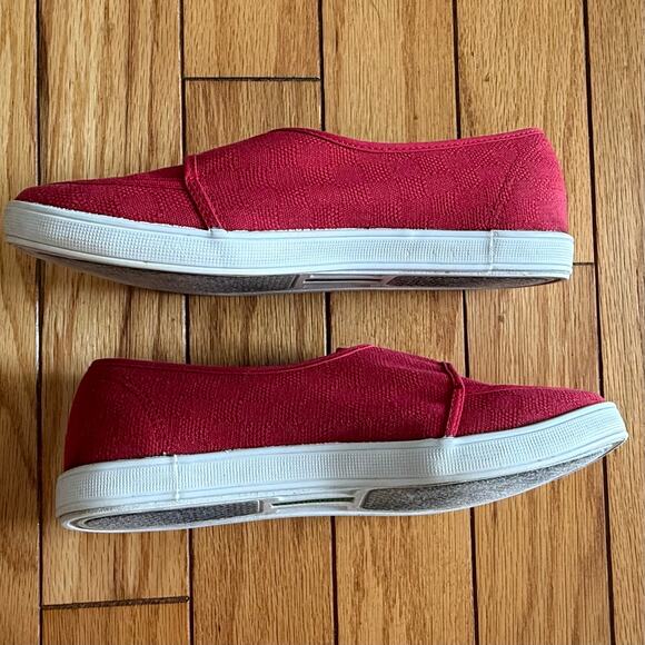 Vintage Women’s Red Canvas Grasshoppers by Keds Size 8 1/2 - Picture 4 of 12